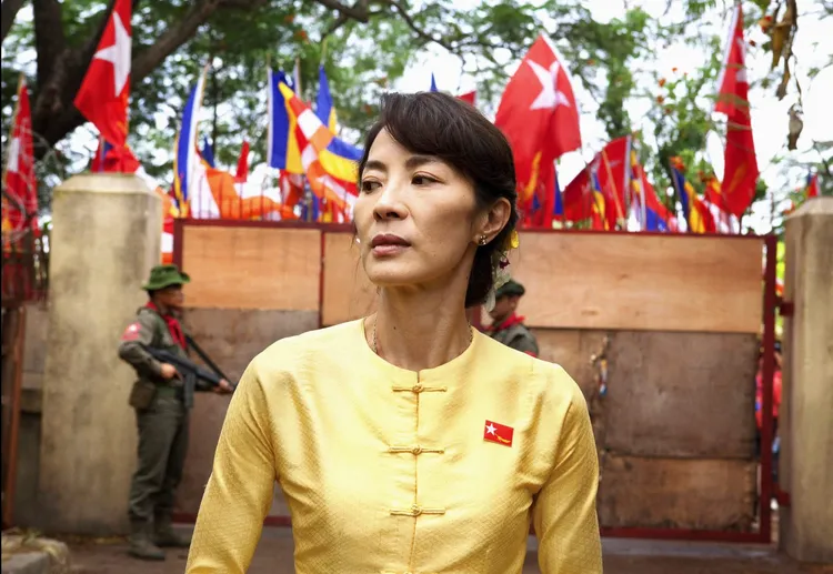 楊紫瓊在《以愛之名：翁山蘇姬》神韻相當到位。