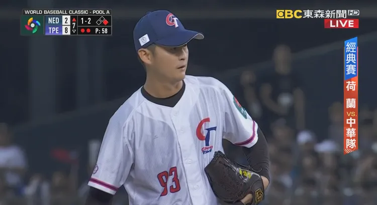 吳哲源完美控球創收視高點。東森提供