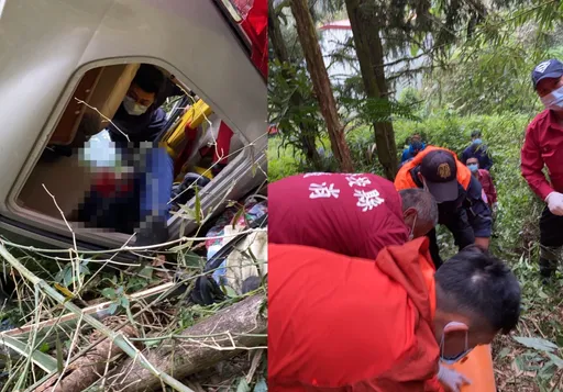 彰化夫婦開車遊南投銀杏森林　墜落山谷6天無人知！今尋獲遺體