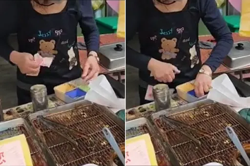 蔥油餅闆娘被控「神之拇指」耍老千炎上 負評全沒了!突顯示「永久停業」