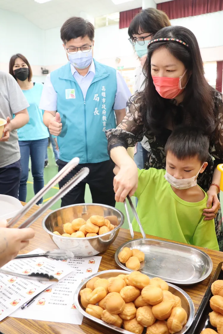 高雄特殊教育學校今提前歡度兒童節。讀者提供