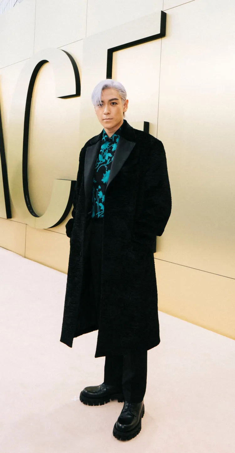 韓團BIGBANG成員T.O.P.。品牌提供