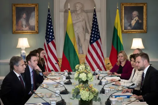  美國立陶宛外長聯合聲明　致力強化與台灣經濟關係