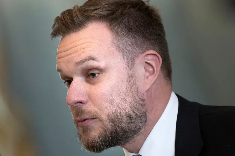 立陶宛外長藍斯柏吉斯訪美。美聯社