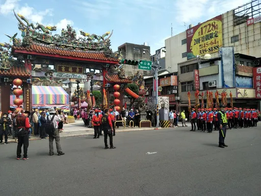 龍德宮明天回鑾遶境 桃園警交通管制疏導人車