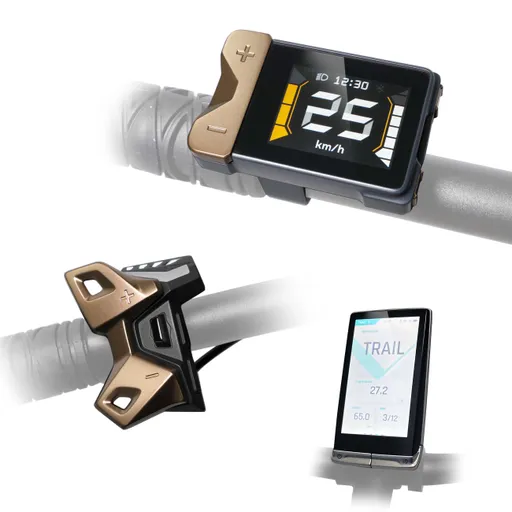 鴻海旗下鴻騰E-Bike數位儀表板再進化 現身台北自行車展