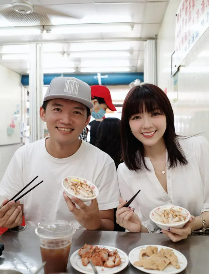 田慎節和台南Josh合影。翻攝自田慎節臉書