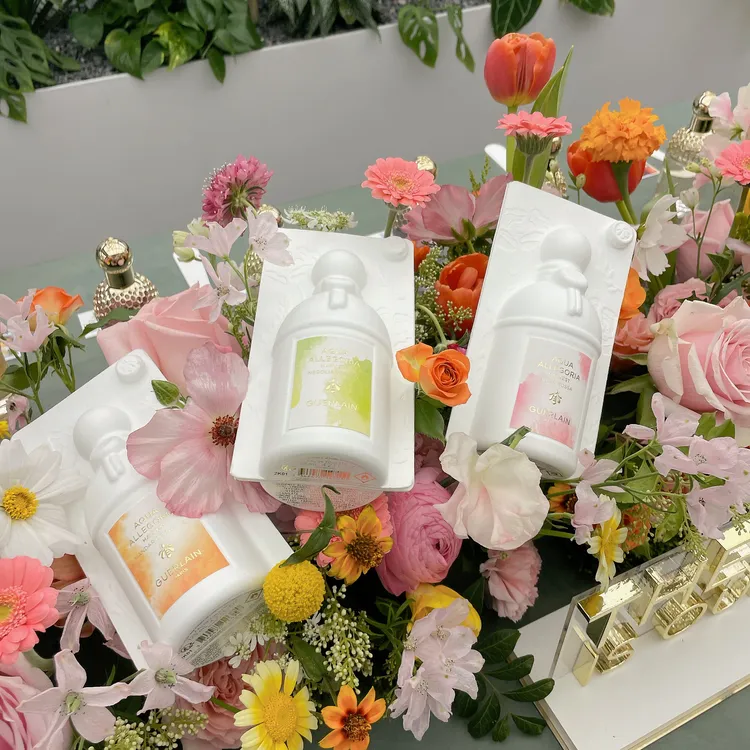 系列香氛所採用的環保纖維素包裝。張家玲攝