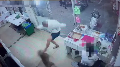 持柴刀砸毁槟榔摊还踹狗 新北男旋遭对方围殴打成猪头