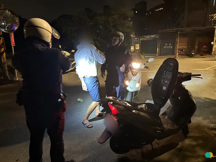 蘇男犯案後逃逸遭警方逮捕。三峽警分局提供