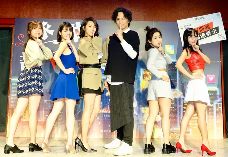 「丞相，起風了」主要演員。黃捷服務處提供