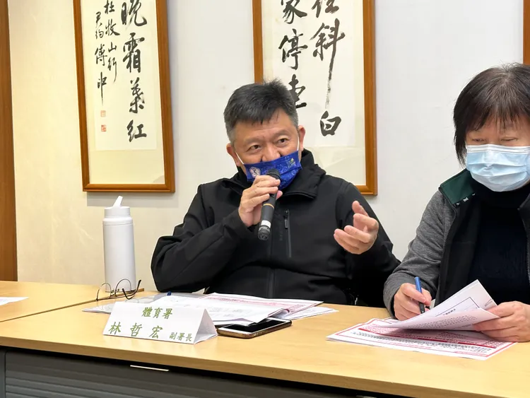 體育署副署長林哲宏表示，3月底將會提出動滋券常態化方案。潘袁詩羽攝