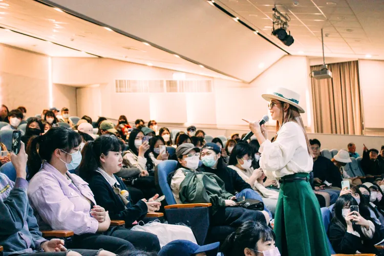 壞特用學生分享入行心路歷程。