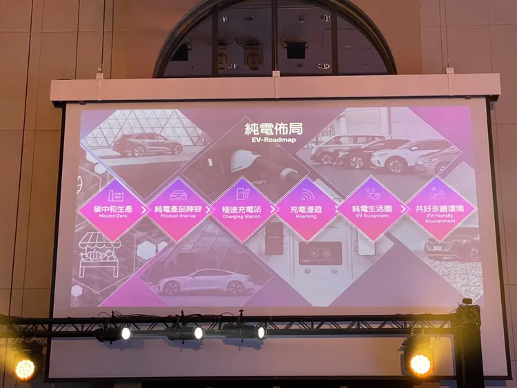 順應台灣近年電動車口數迅速成長，台灣奧迪不僅帶來純電產品陣容，更積極發展Audi純電生活圈，目前已佈建11座Audi 極速DC充電站。林浩昇攝