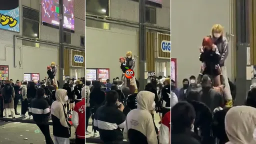 他們當眾「老漢推車活春宮」 怕你看不到!還站高高才啪啪啪