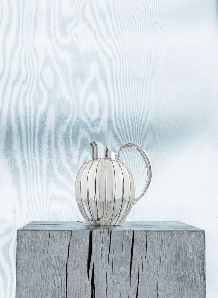 Bernadotte純銀水壺856A，約26萬元。品牌提供