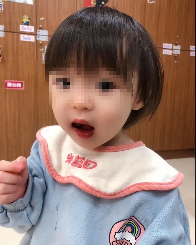 小甜甜女兒米苔目是療癒她的天使。翻攝自小甜甜臉書