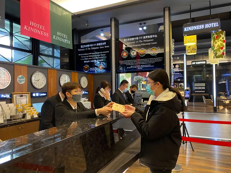 高雄知名大飯店也貼心響應共同打造月經友善環境。觀光局提供