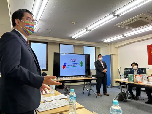 黃偉哲率團訪日!找上最大通路商AEON 力拚農產品上架談長期合作