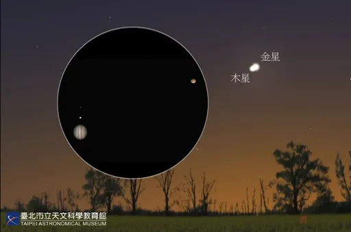 今晚抬頭肉眼就可見！「金星合木星」奇景閃亮登場　錯過要等到2032
