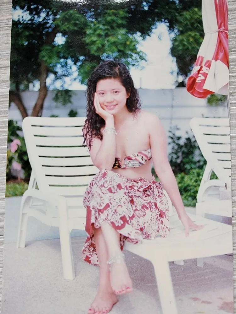 花樣年華時期的狄鶯。狄鶯提供