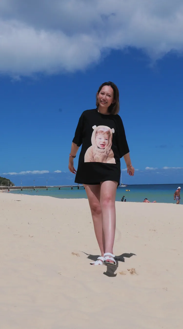 瑪菲斯透過直播，以零時差方式，讓粉絲感受澳洲的美。Halo Mavis國際連線