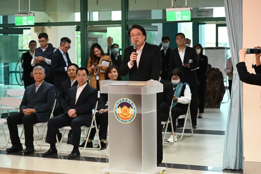 內政部長林右昌視察警大 培養國家適格治安幹部!允諾做好這些事精進警察教育