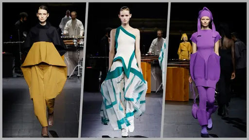 ISSEY MIYAKE又拉又折捏塑非傳統美學　「一塊布」玩出方形無限輪廓