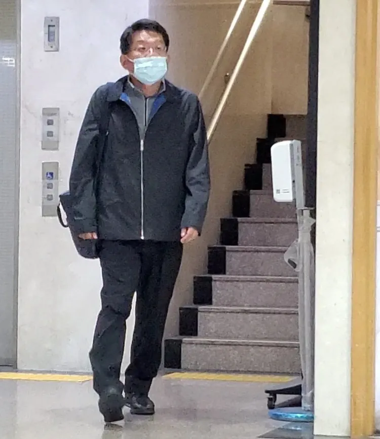 嚴志聰10萬交保。呂志明攝