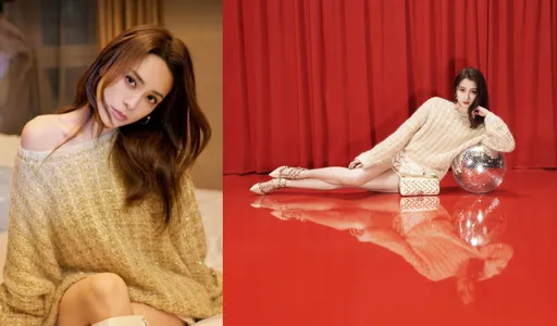 關曉彤炫42吋長腿撞衫凍齡阿嬌 1個靠腿1個靠臉好精彩