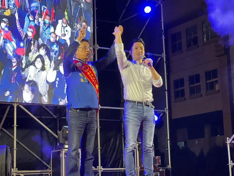 台北市長蔣萬安到場表達力挺。林明溱競總提供