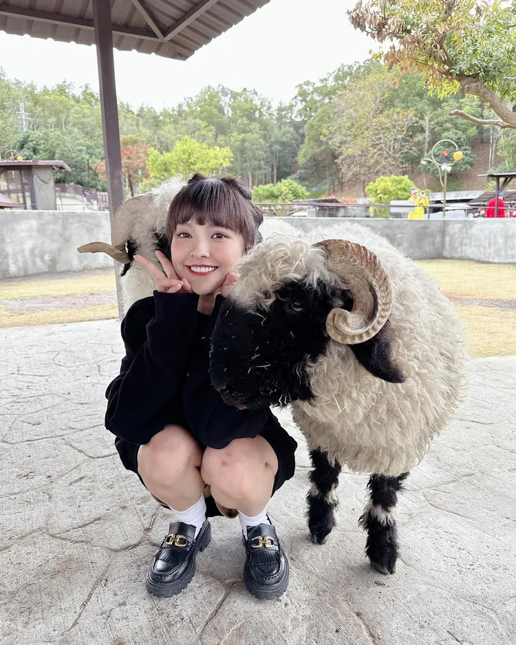 徐凱希甜美可人。翻攝自徐凱希臉書