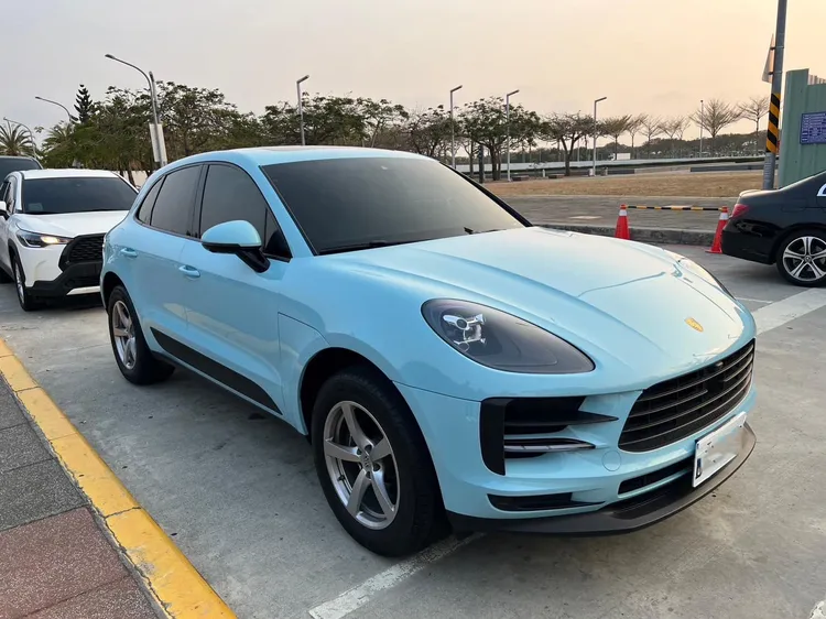 Macan是較小型的休旅車。楊麗菁提供