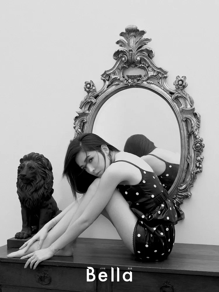 許瑋甯和一手帶大她的外公感情緊密。《Bella儂儂》提供