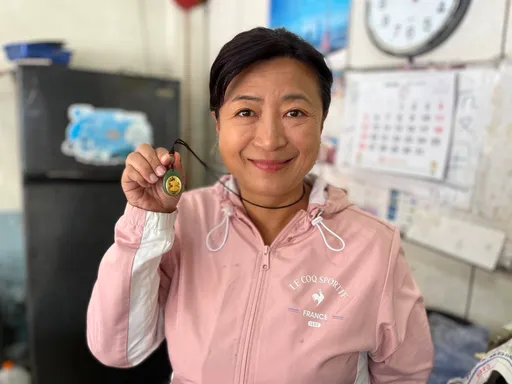 南投立委補選｜戴著她送的勝利項鍊投票　蔡培慧：選後原鄉開始謝票「感謝每一個人」