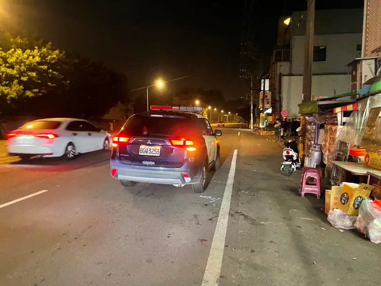 警方據報到場處理。楊梅警分局提供