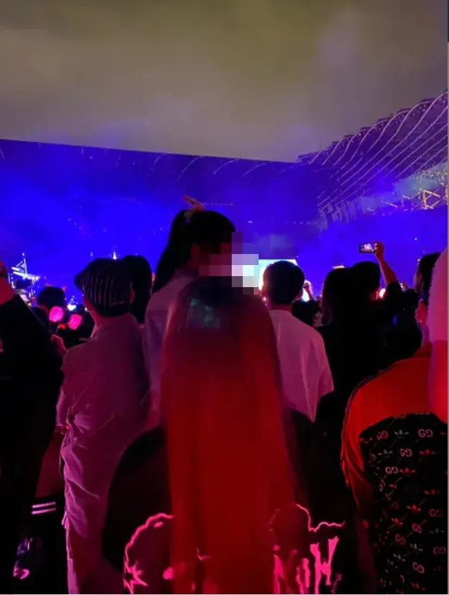 也有身高153的粉絲，視野完全被前方民眾遮住，她寫道：「A9也是前面站一個真的看不到，本人153 氣全場 我沒有站椅子我不想跟著亂，但真的很難過，花錢進去看大家屁股跟背，小孩子幾乎都在椅子上，比較矮的女生有些也都去」。翻攝《Dcard》論壇