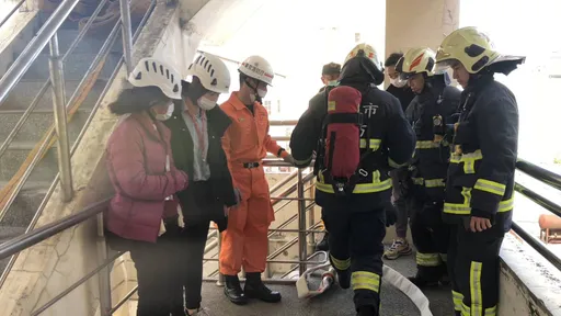 台日消防交流!拚技術也比體力 提升救災救助能力