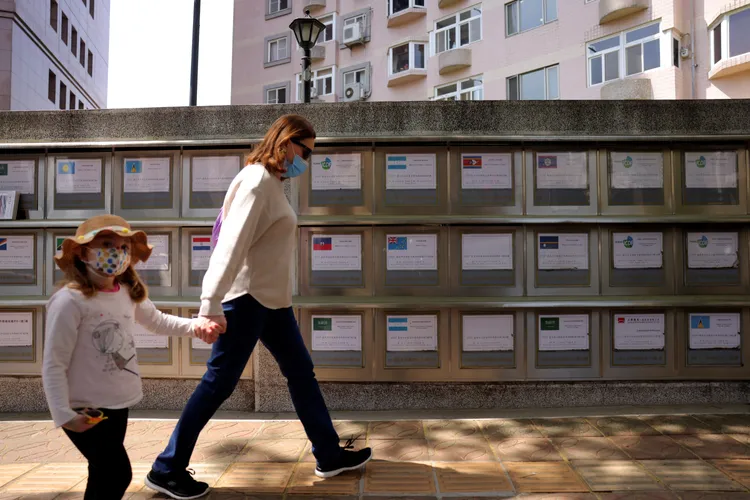 宏都拉斯駐台大使館。路透社