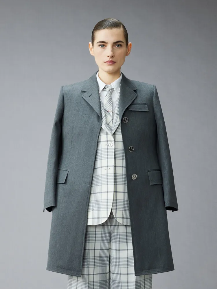 THOM BROWNE本季首度在台提供女士西裝訂製服務。品牌提供