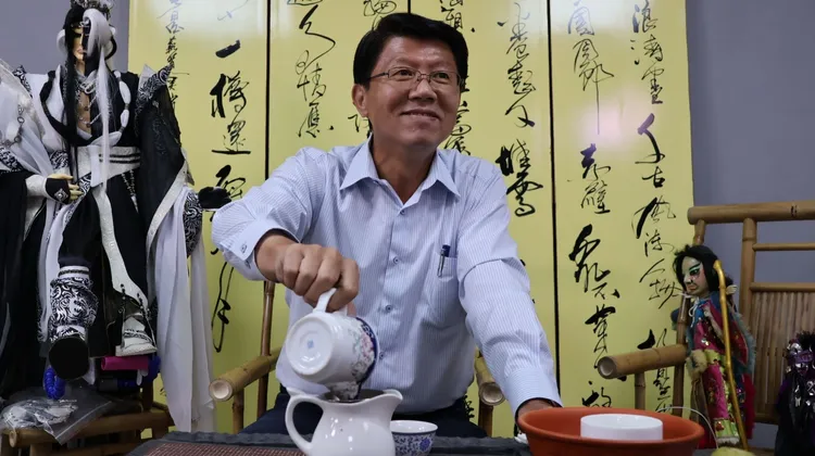 謝龍介去年曾投入台南市長選戰。資料照片