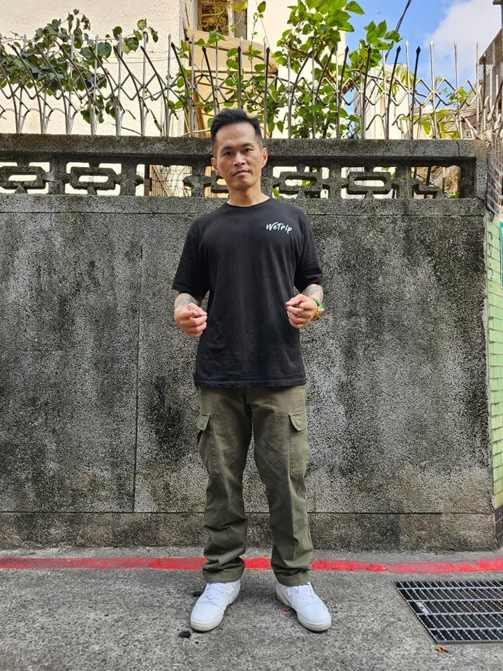 大支變瘦後，身材超結實。翻攝自大支臉書