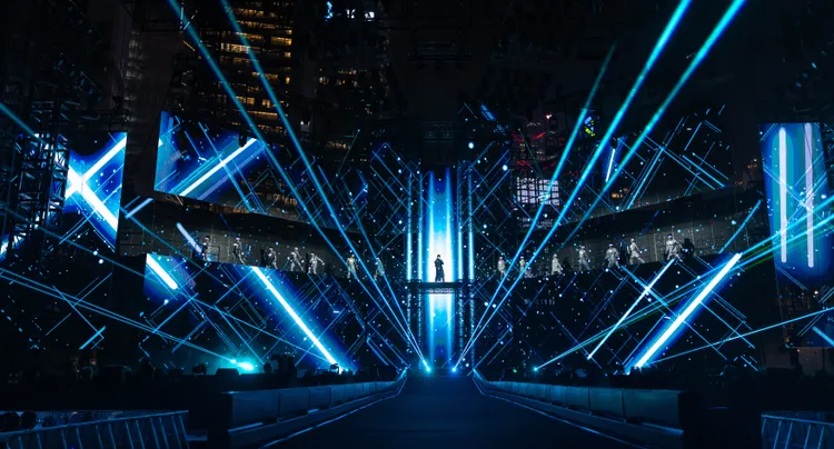 林俊傑演唱會精彩萬分。JFJ Productions提供