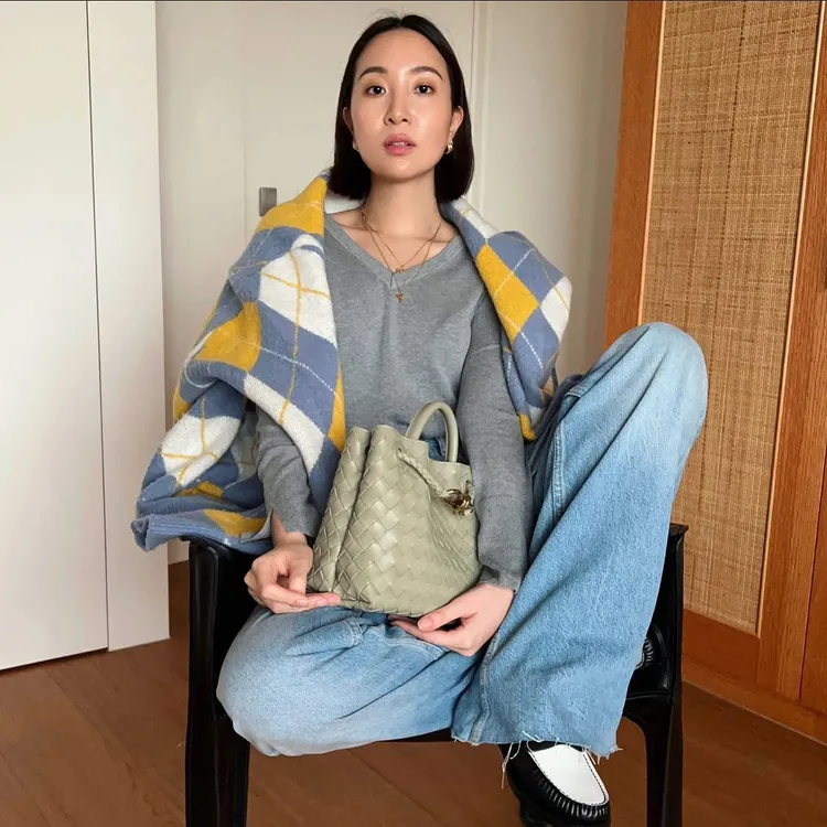 Andiamo手袋同樣是男星楊祐寧愛妻Melinda的新歡。翻攝wangmelinda IG