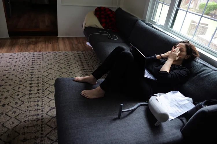 波特擔心一生都要與長新冠為伍。路透社