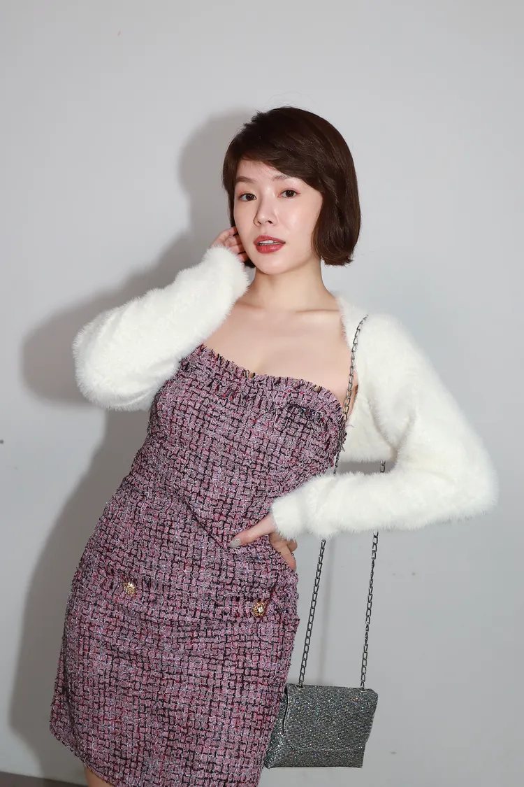 波波蓁短髮俏麗回歸《市井豪門》，坦言很久不見了。民視提供