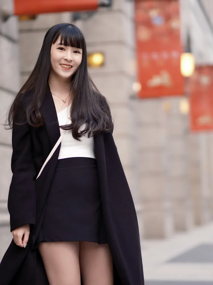 Shin有著齊眉劉海，看起來很像日本娃娃。陳志淵攝