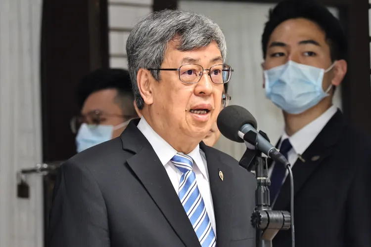 行政院長陳建仁今意外點燃李貴敏和游錫堃的論戰。資料照片，施昂強攝