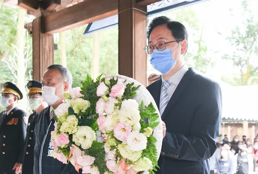 張善政青年節致祭革命先烈 迎靈泰雅族原住民抗日烈士入祀