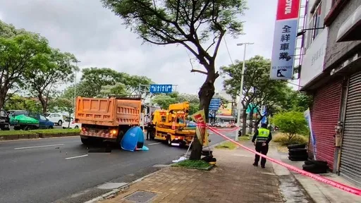 砂石車與機車擦撞　新竹騎士遭輾臟器外露慘死